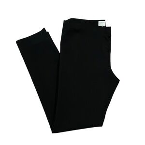 Armani Collezioni Women’s Stretch Viscose Mid-Rise Trouser Dress Pant 10 Black